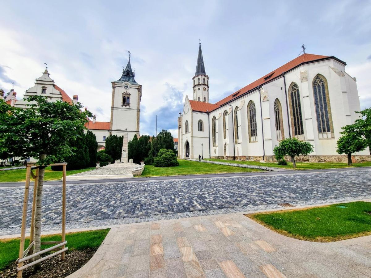 Apartment In A Historical House In The Center Of Levoča Buitenkant foto